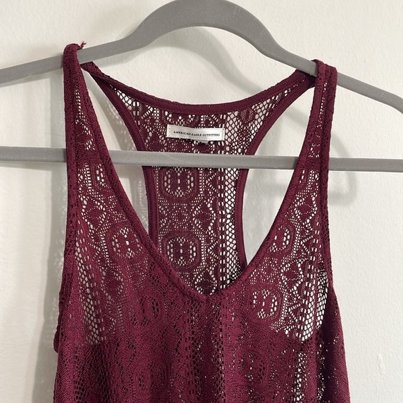 AE Lace Cut Out Tank Top - Picture 2 of 4